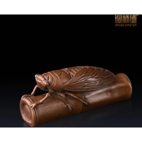 Copper master copper ornaments "(copper)" a paperweight Home Furnishing Crafts Ornament