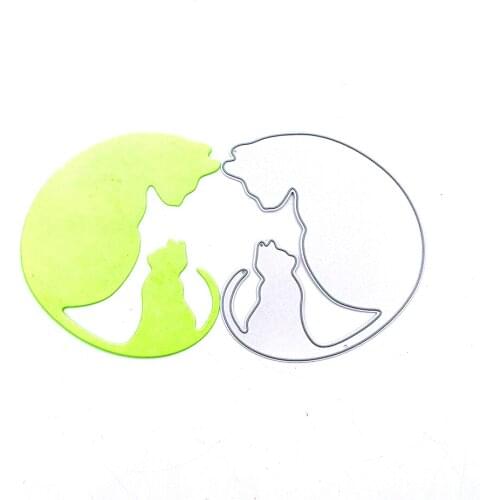 Julyarts Cat Metal Cutting Dies Stencil Craft Supplies Moldes Crafts Decoration Scrapbook Paper Craft Knife Mould Blade Punch