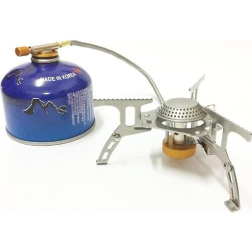 Mini camping stove folding outdoor gas stove portable stove cooking picnic split stove 3500W induction 18*7.5 cm cookware burner
