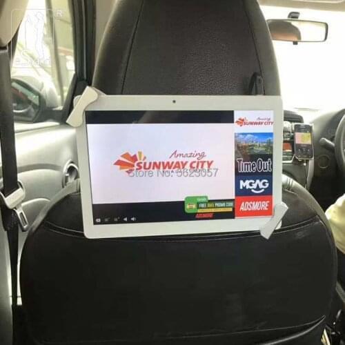 EStand BR24002Q robust metal for ipad /Samsung tab car holder theft proof tablet universal mount