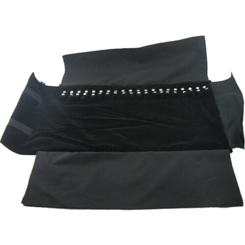 Jewelry Nylon Roll Organizer Bag Necklace Bracelet Carrying Case Display Holder