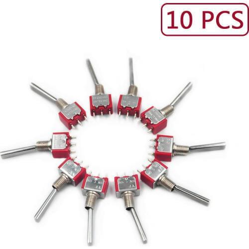 10 pcs Switch For Frsky X9D Plus SE QX7 RadioLink AT9S Futaba JR Frsky X9D Plus QX7 FlySky Walkera WFLY RadioLink switch part