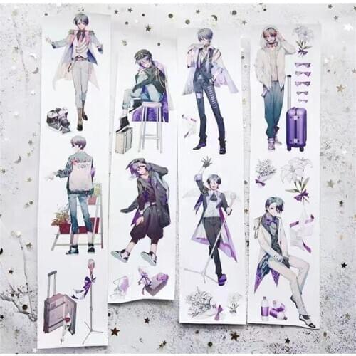 Cool Tralvers Washi Masking Tapes for Card Making DIY Scrapbooking Decorative Stickers