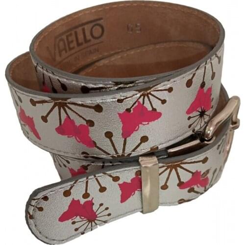 Silver belt for girl Vaello