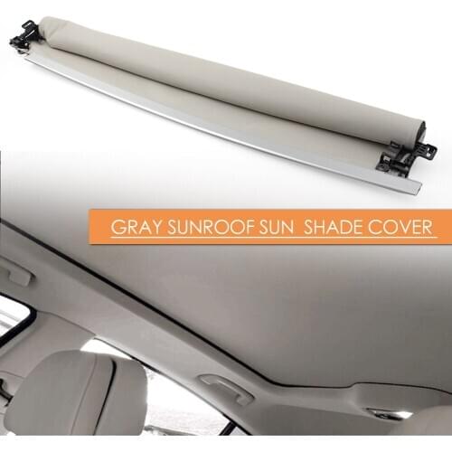 Gray Car Sunroof Sun Roof Sunshade Cover For VW Touareg 2011 2012 2013 2014 2015 2016 2017 2018 Assembly Parts 7P0877307C