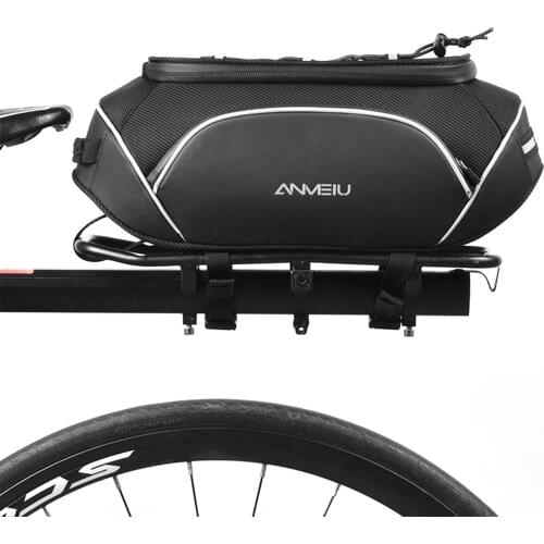 Top Tube Bicycle Bag Strap-On Front Frame Bag Waterproof Bike Pouch Pack Bike Phone Bag Cycling Pouch for MTB Road Bike