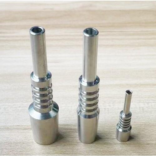10pcs Titanium Nail For Dab Rig 10/14/18mm Smoking Accessories For Pipe Shisha Chicha Hookah Tobacco Herb