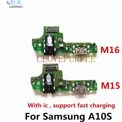 1pcs USB Charging Board Flex Cable Dock Connector Parts For Samsung Galaxy A10S Charging Port