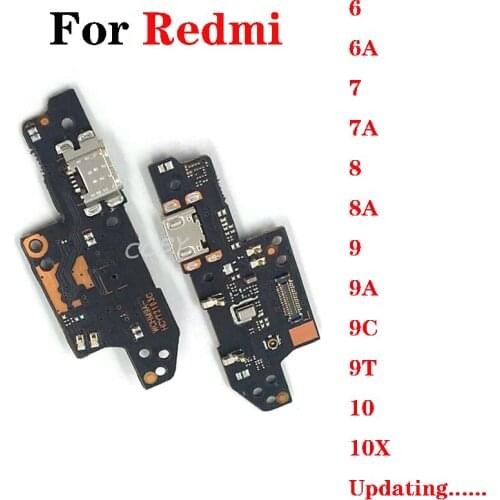 USB Charging Port Dock Connector Flex Cable For Xiaomi Redmi 9 9A 9C Note 9 9s Pro