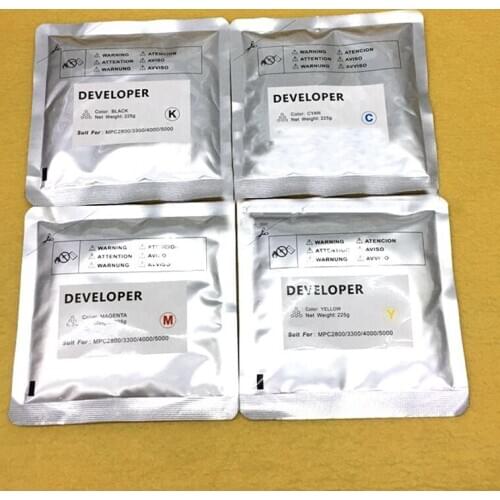 CMYK Developer B230-9640 B230-9660 B230-9670 B230-9680 for Ricoh MP C3001 C3501 C4501 C5501 C3500 C4500 C3002 C3502 C4502 C5502