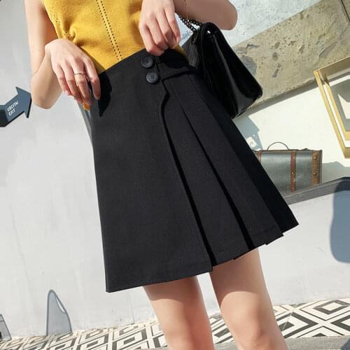 Woman Skirts Womens Skirt 2021 Spring and Autumn Summer High Waist Regular Skirt A- Line Skirt Mujer Faldas Saias Mulher