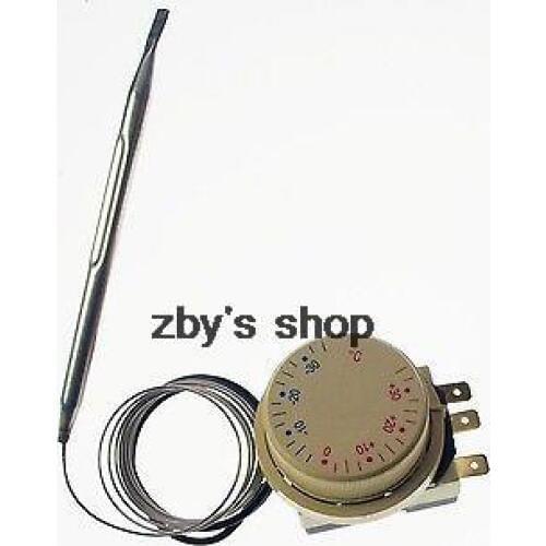 1PCS 220V 16A -30~+30C 3Pins Thermostat Knob Refrigerator Temperature Switch Controller Probe