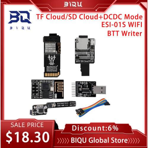 BIGTREETECH TF Cloud/SD Cloud Module ESP-01S WIFI DCDC Mode BTT Writer 3D Printer Parts For SKR V1.4 Turbo Ender 3