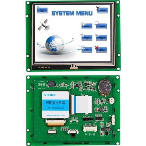 5.6 Inch Touch Screen LCD Controller Board With Drive Board RS232 Interface