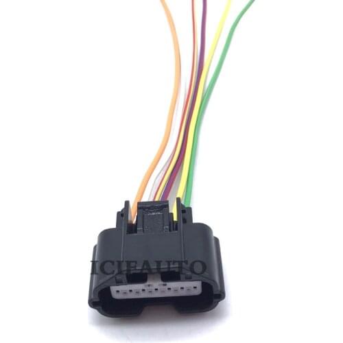 6Pin Way Mass Air Flow MAF Meter Sensor Plug Connector Pigtail For Nissan Infiniti AFH70M38 22680-7S000 22680-CA000 22680-1MB0A