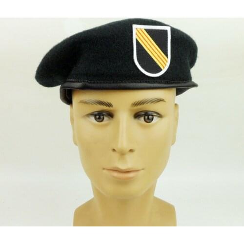 UNITED STATES ARMY SPECIAL FORCES GREEN BERET 5TH SFGA BERET FLASH HAT Military Store