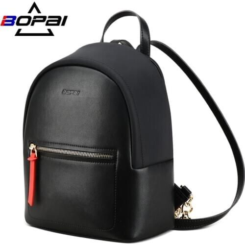 BOPAI Women's Leather Backpacks
