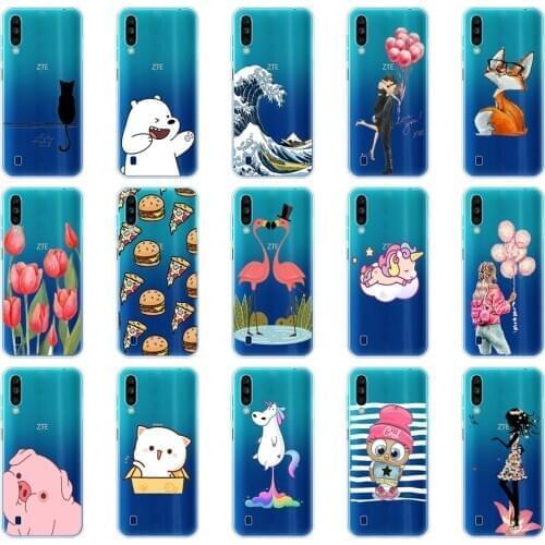 For ZTE Blade A7 2020 Case silicone Soft TPU Cute Back Cases for ZTE Blade A7 2020 Phone Cover Coque case