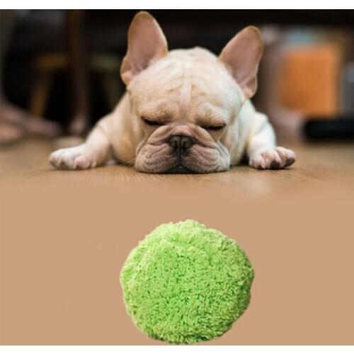 Pet Cats Automatic Vacuum Cleaner Sweeping Robot Plush Dust Removal Toy Opp Bags Packaging (with 4 Fur Covers)