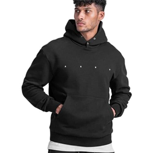 GYM STEEZE Men's Sweatshirts With Collar