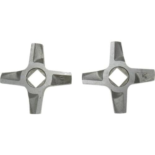 2pcs Knife for Electric Meat Grinder 5# Blade knives Mincer MDP-105 Spare Parts for Zelmer Bosch MFW3640A Kitchen Appliance