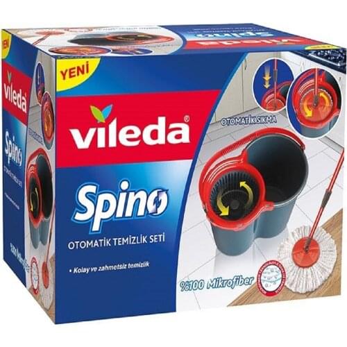 Cleaning set place mat microfiber Spino Automatic Crimp Cleaning Set