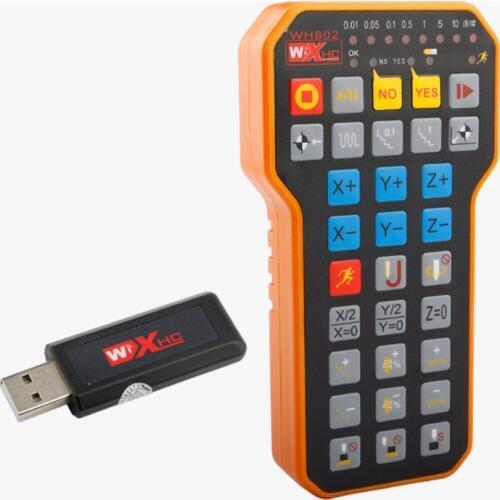 Nc studio USB Wireless Remote Handle weihong DSP Control handle for cnc engraving cutting machine HB02 WHB02