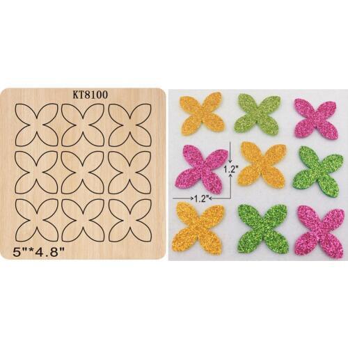 Colorful petals cutting dies 2019 new die cut &wooden dies Suitable for common die cutting machines on the market