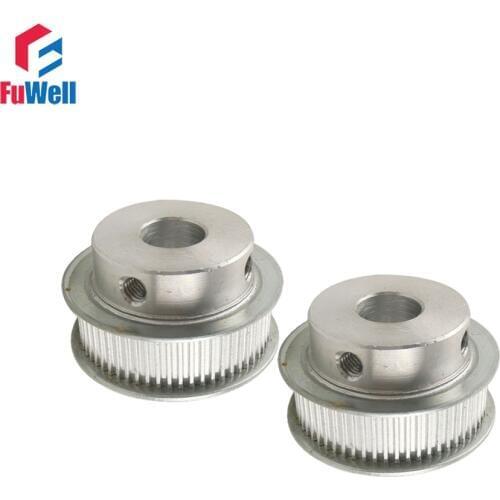 2pcs MXL Type 60T Timing Pulley 5/6/8/10/12/15/17/20mm Inner Bore 11mm Belt Width 2.032mm Pitch Timing Belt Synchronous Pulleys