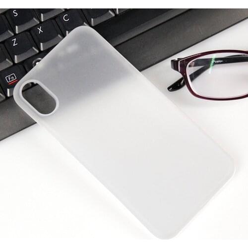 0.3mm Ultra Thin Matte Plastic Back Cover Case for iPhone X XR XS MAX 6 7 8 Plus 11 Pro Max SE 2020 Fashion Case