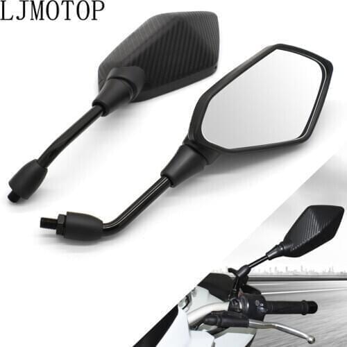 Universial 10mm Motorcycle Mirrors Racing Sport Bike Rear View Mirror For KTM 1290 Super Duke R/GT Duke 200 390 RC 200 390 125