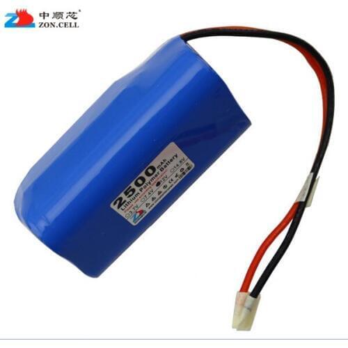 In the 2500mAh 12V lithium battery 11.1V battery heater smoke alarm monitoring equipment Rechargeable Li-ion Cell