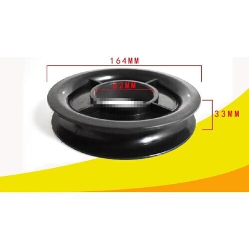 High-quality Forklift truck tubing pulley mast plastic nylon guide pulley pulley 6216433 forklift Quality accessories