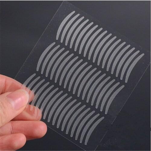 240 Pairs Fashion Makeup Eyelid Thin Invisible Eyelid Strong Adhesive Eyes Tape Sticker Eye Big Eyes Makeup Tools