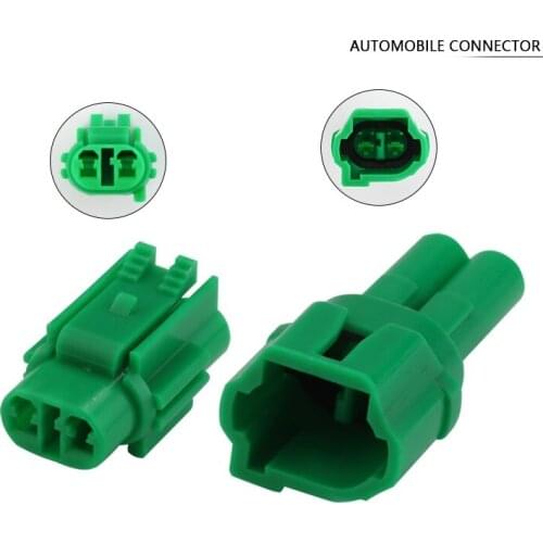 30 Sets 2 Pin Way Automotive Tail Light Socket Fog Lamp Male Female Connector Plug For Toyota BYD Car DJQ7022-2.3-11 6180-2591