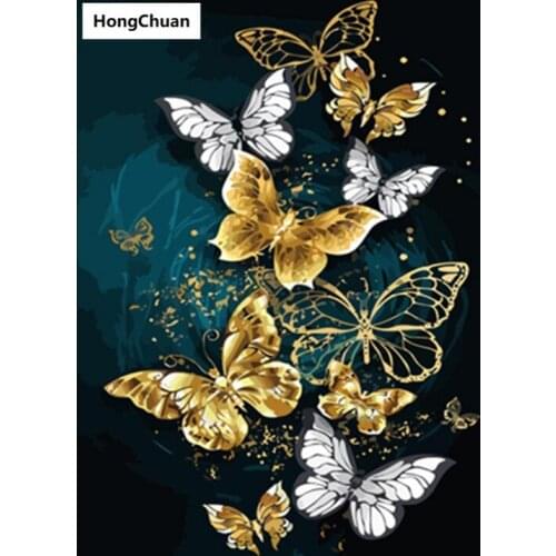 Diamond embroidery, butterfly 5D, diamond painting, cross stitch, 3D square, diamond mosaic, home decoration, Christmas gifts