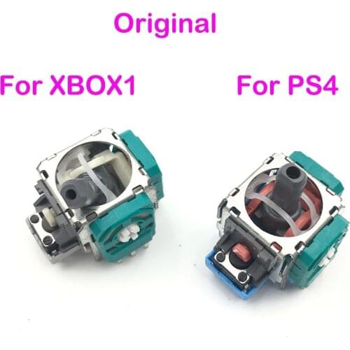 12PCS Original For XBOX ONE Analog Stick Joystick Replacement Switch For PS4 PS5 Controller