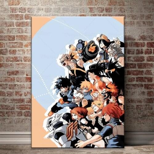 Boku No Hero Academia Katsuki Izuku Eijiro Kai Anime Posters Wall Poste Canvas Painting Wall Decor Wall Art Picture Home Decor