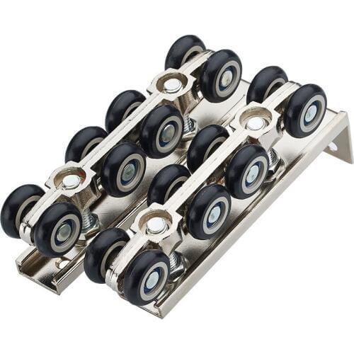 Sliding Door Silent Lift Wheels Home Doors & Windows Hardware accessories 8 wheels pulley