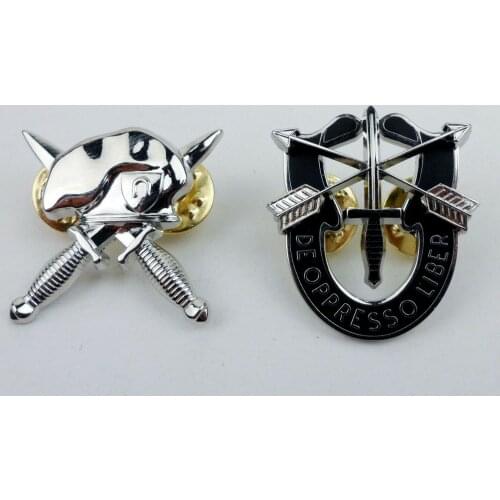 US Army Special Forces Beret Badge Pin Vietnam War SFOD Omega cap badge Metal Military Store