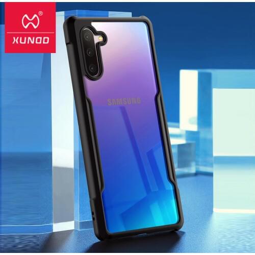 Funda For Samsung galaxy Note 10 Plus Rugged Case XUNDD Airbag Shockproof Transparent Back Cover For GALAXY 노트10 케이스