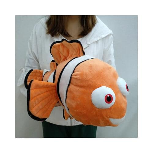 Original Disney Cartooon Finding Nemo Marlin High Quality Soft Stuffed Animal Doll Plush Toys Birthday Present For Child 48cm
