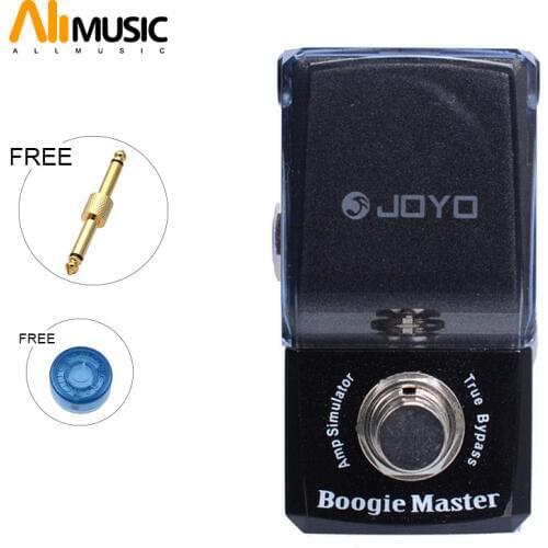 Joyo JF-309 Boogie Master Amp Simulator modern rock and metal sounds Ironman Mini Series Effect Pedal with pedal connector