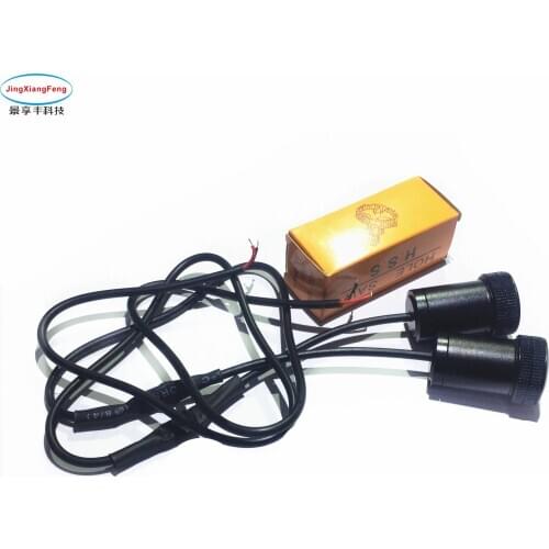 JXF Car Lights Signal Decorative Door Welcome LED Laser Logo For bentley Bugatti BAT Kymco SRT 3D Ghost Shadow Warning universal