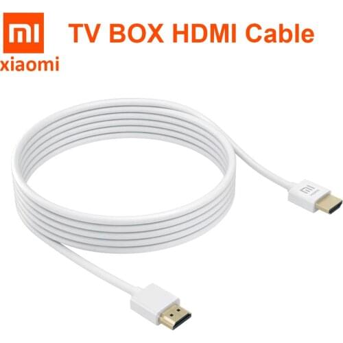 Original Xiaomi HDMI Cable HDMI to HDMI 3M 1.5M 4K HD Cable for 3D 24K Gold-plated Plug 18Gbps for Xiaomi TV Projector TV Box