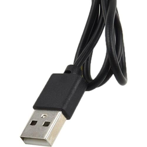 5V USB Transparent Blue LED Light Glow EL Wire String Strip Car Interior Decoration Car Accessories Automotive Goods