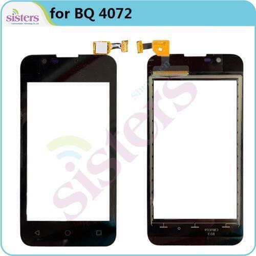 For BQ 4072 Touch Screen Digitizer Touch Glass for BQ 4072 Lens Sensor Touch Screen Panel Phone Repair Parts Replacement Tested