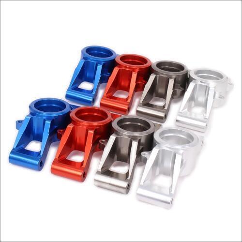 Stub Axle Rear Hub Carrier Left&Right For Rc Hobby Car 1/6 Traxxas X-MAXX 1/5 7752 Stub Axle CNC Alloy Aluminum 6061-T6