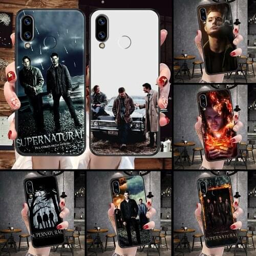 Supernatural Phone Case For Huawei Honor 6A 7A 7C 8A 8X 8 9 9X 10 10i 20 Lite Pro black 3D waterproof soft cell cover tpu funda