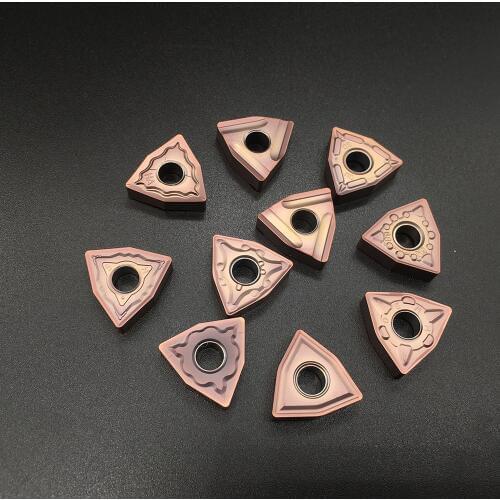 10PCS WNMG080408 HA MQ MS HS MA R-S L-S MM JMS GS FT1125 For Turning Tools Carbide Turning Inserts For Stainless Steel Lathe